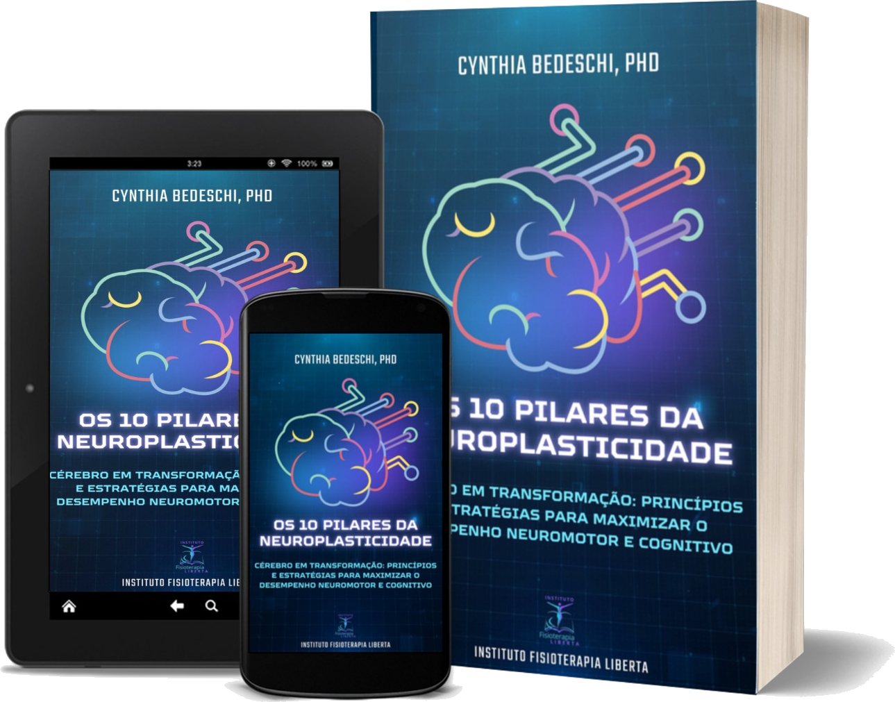 Mockup oficial do livro Os 10 Pilares da Neuroplasticidade
